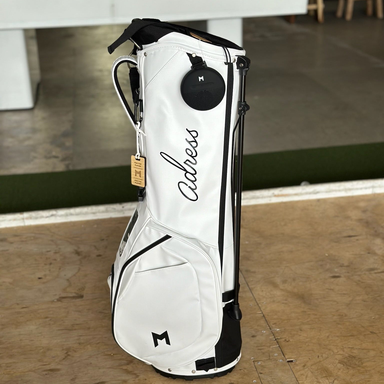 ADRESS x MNML GOLF MR2 SUSTAINABLE GOLF BAG