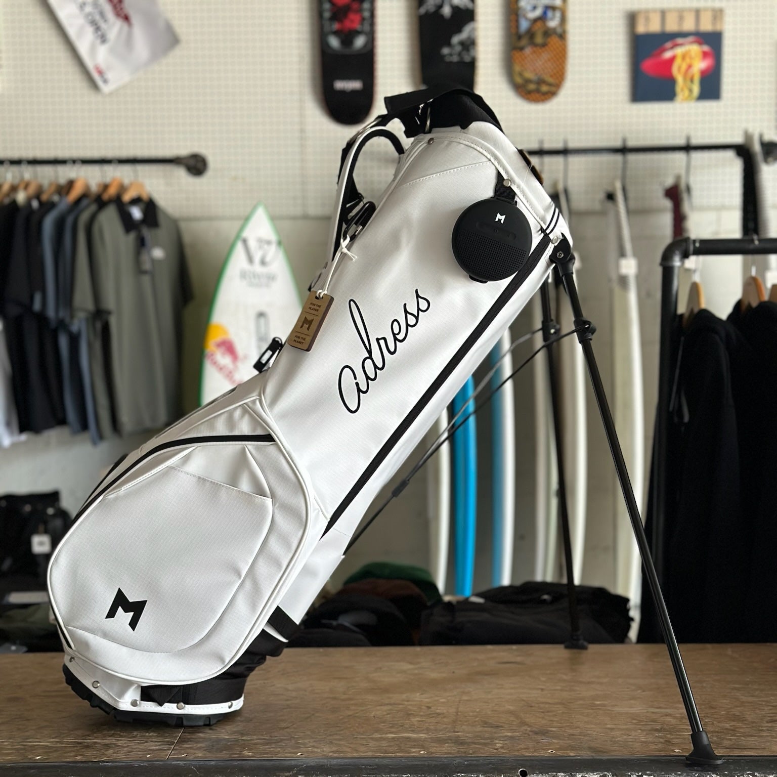 ADRESS x MNML GOLF MR2 SUSTAINABLE GOLF BAG