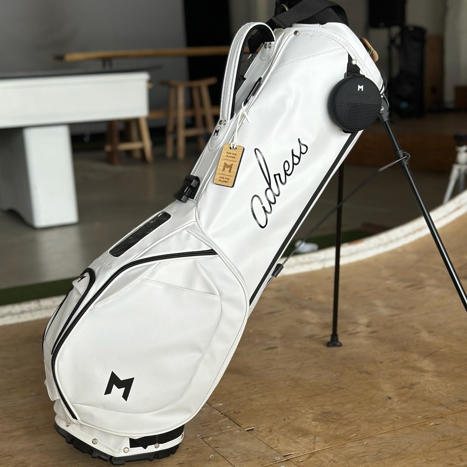 ADRESS x MNML GOLF MR2 SUSTAINABLE GOLF BAG