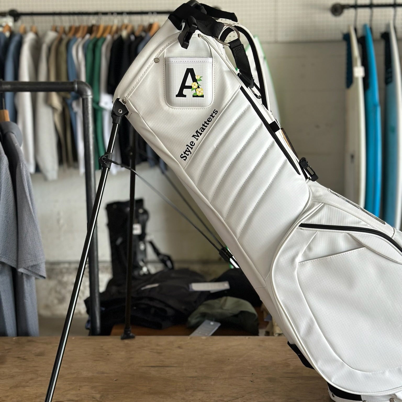 ADRESS x MNML GOLF MR2 SUSTAINABLE GOLF BAG