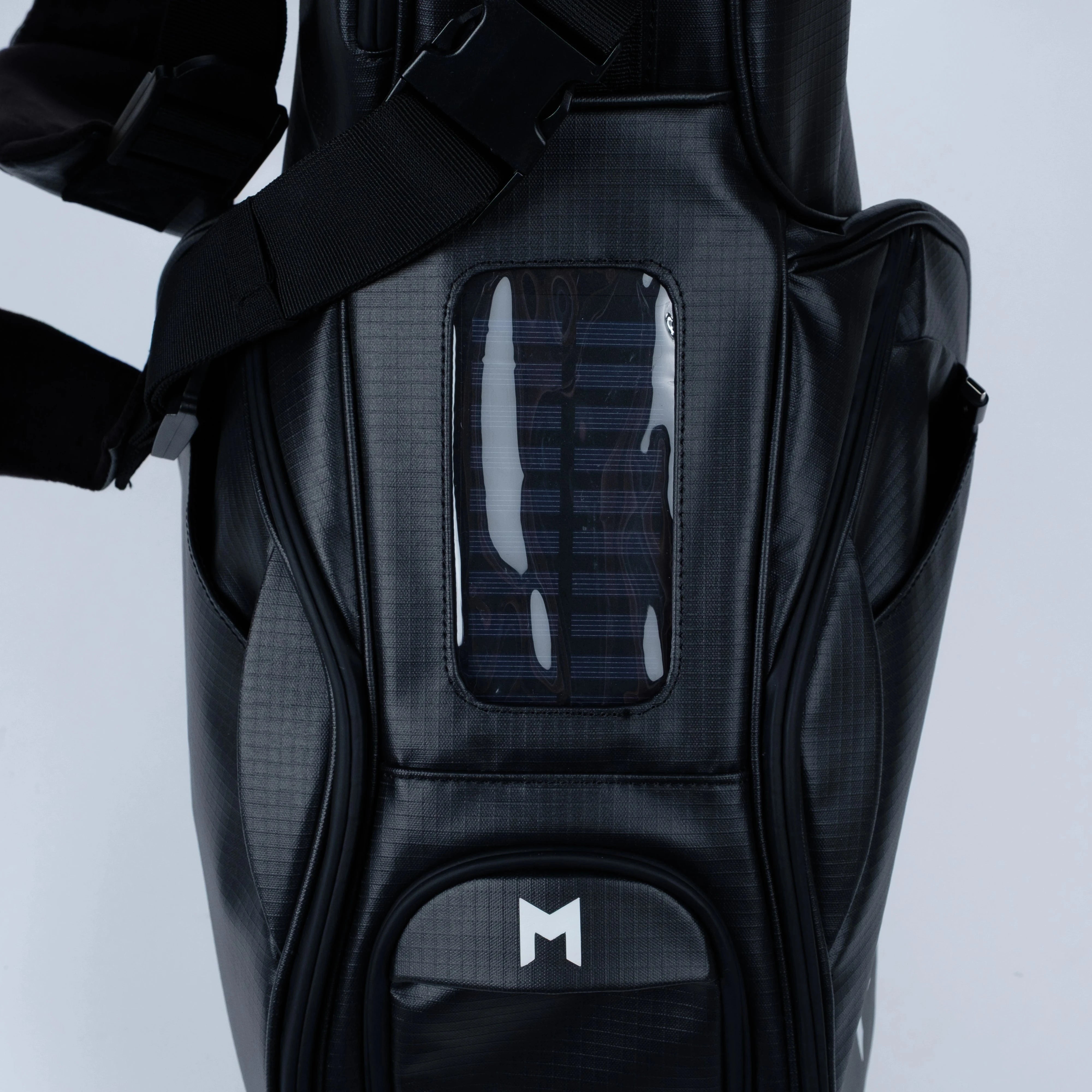 Black Golf Bag Solar Phone Charger