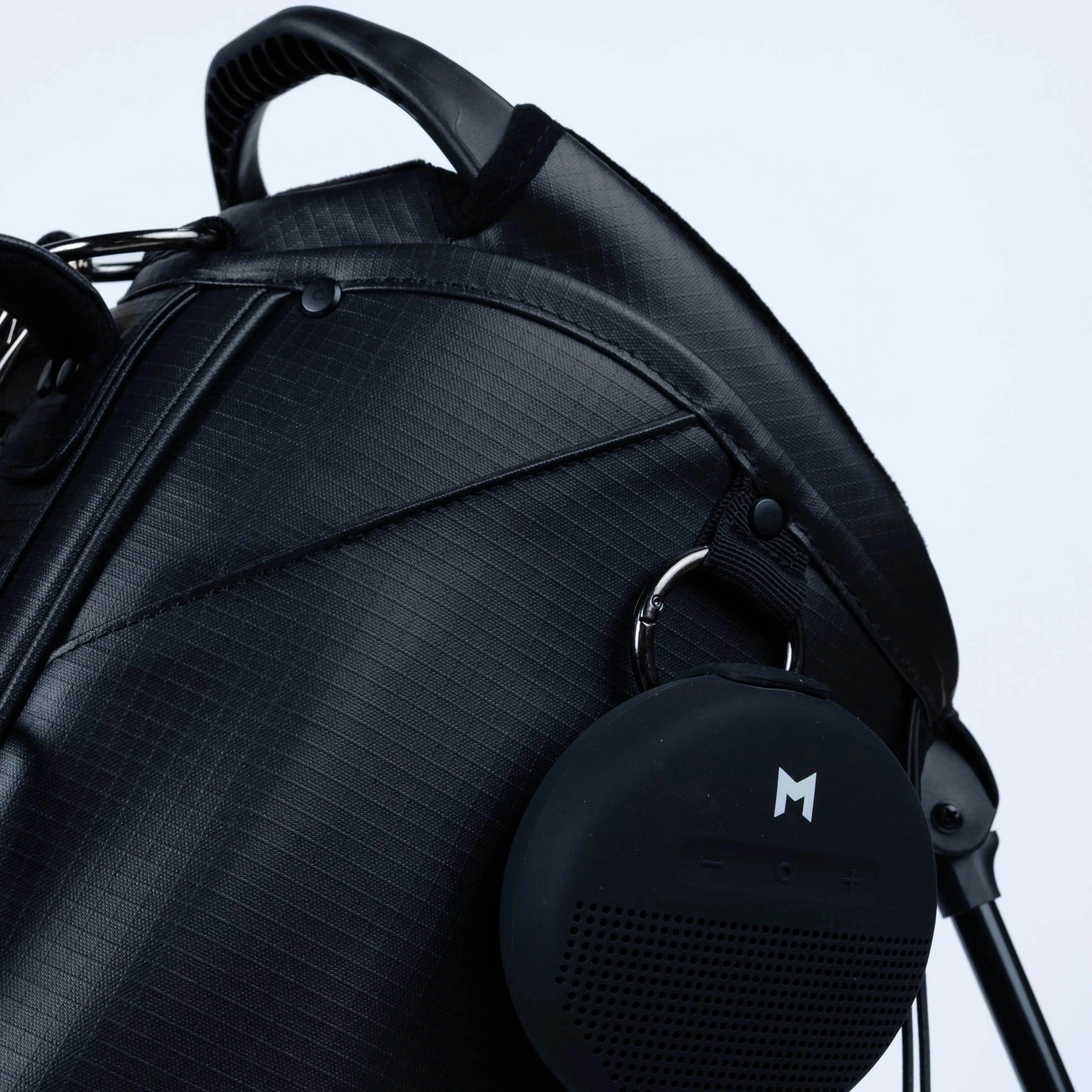 MNML GOLF Black MR2 Stand Golf Bag Bluetooth Speaker