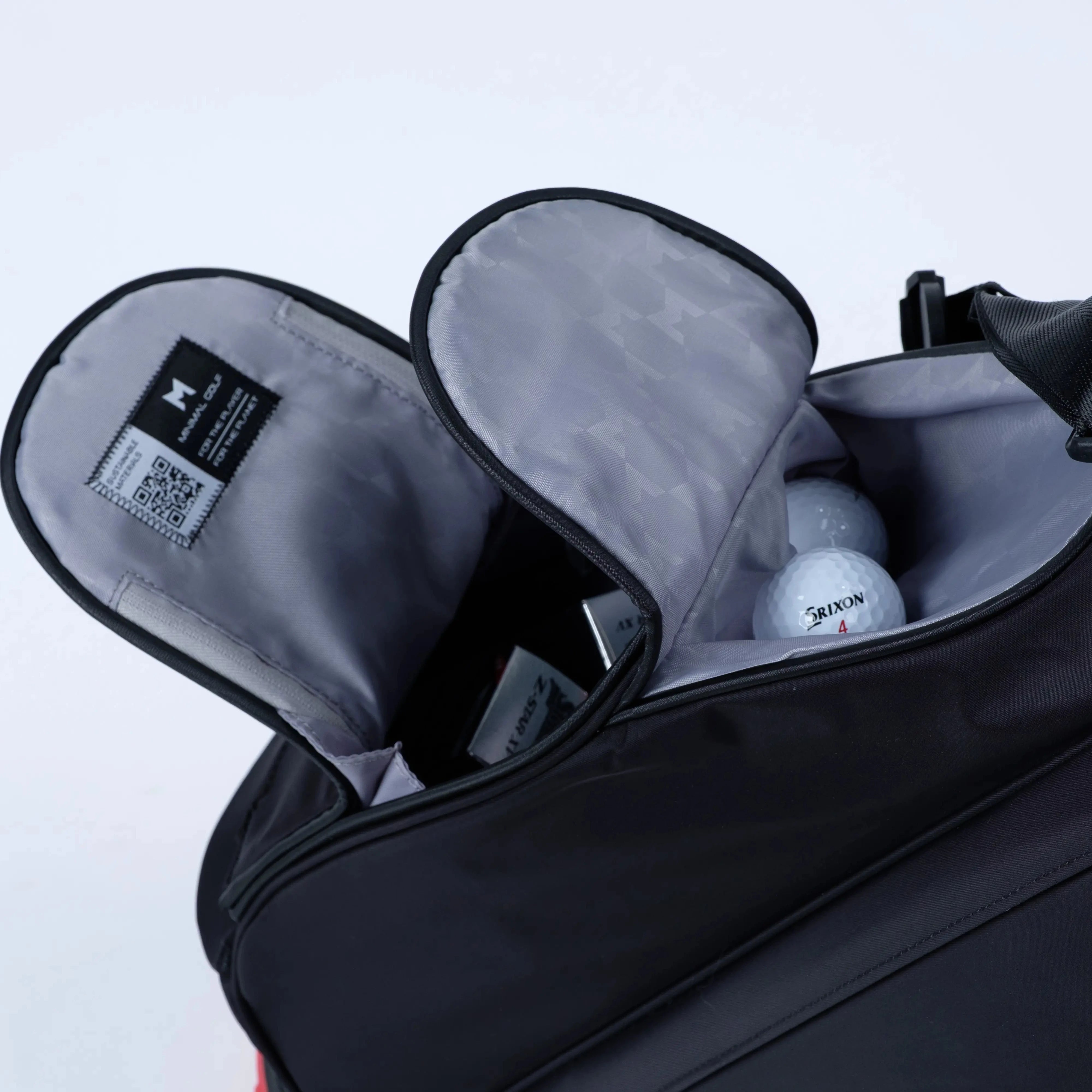 M COMP Golf Stand Bag Magnetic Ball Pockets