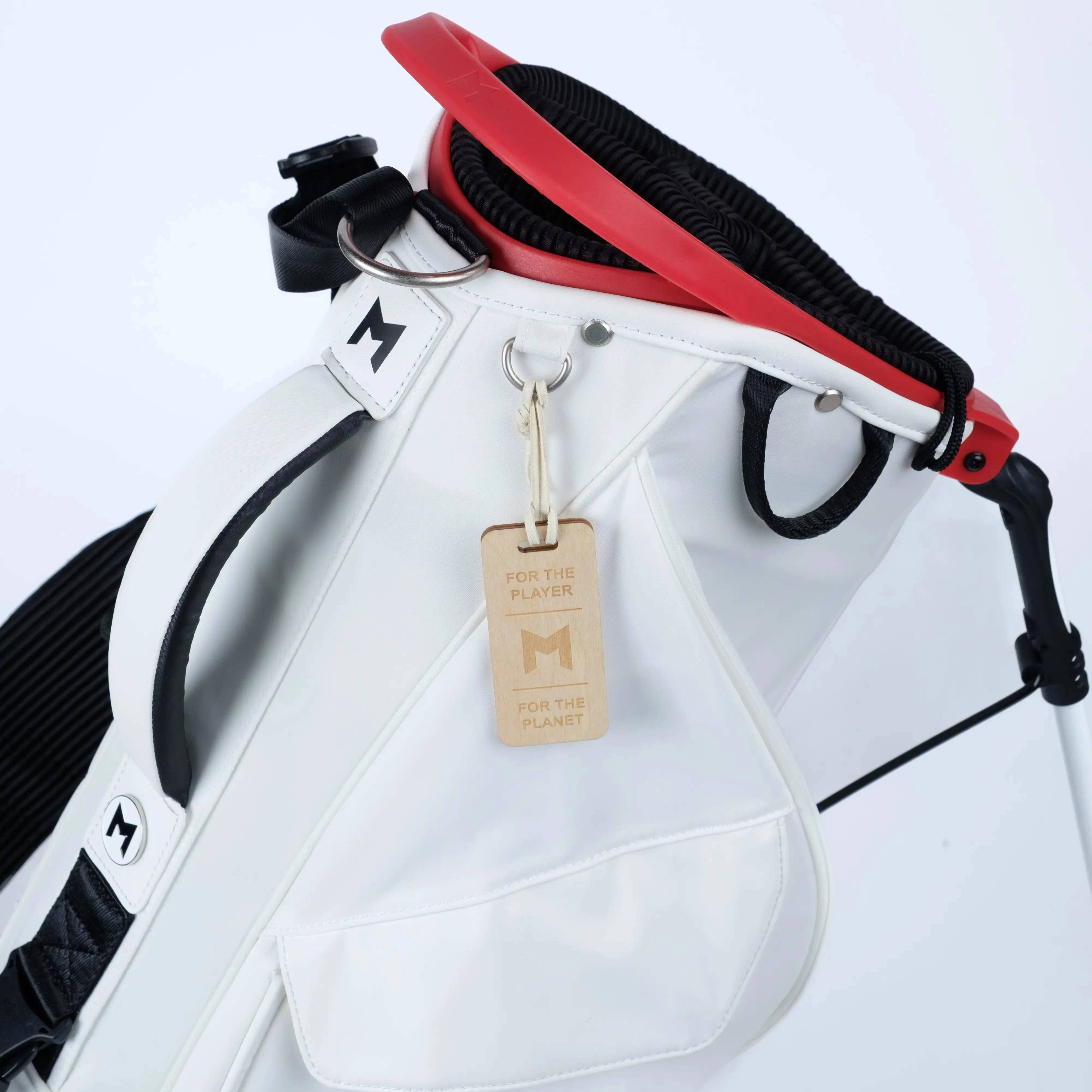 M COMP MNML GOLF White Stand Bag Top Handle Divider
