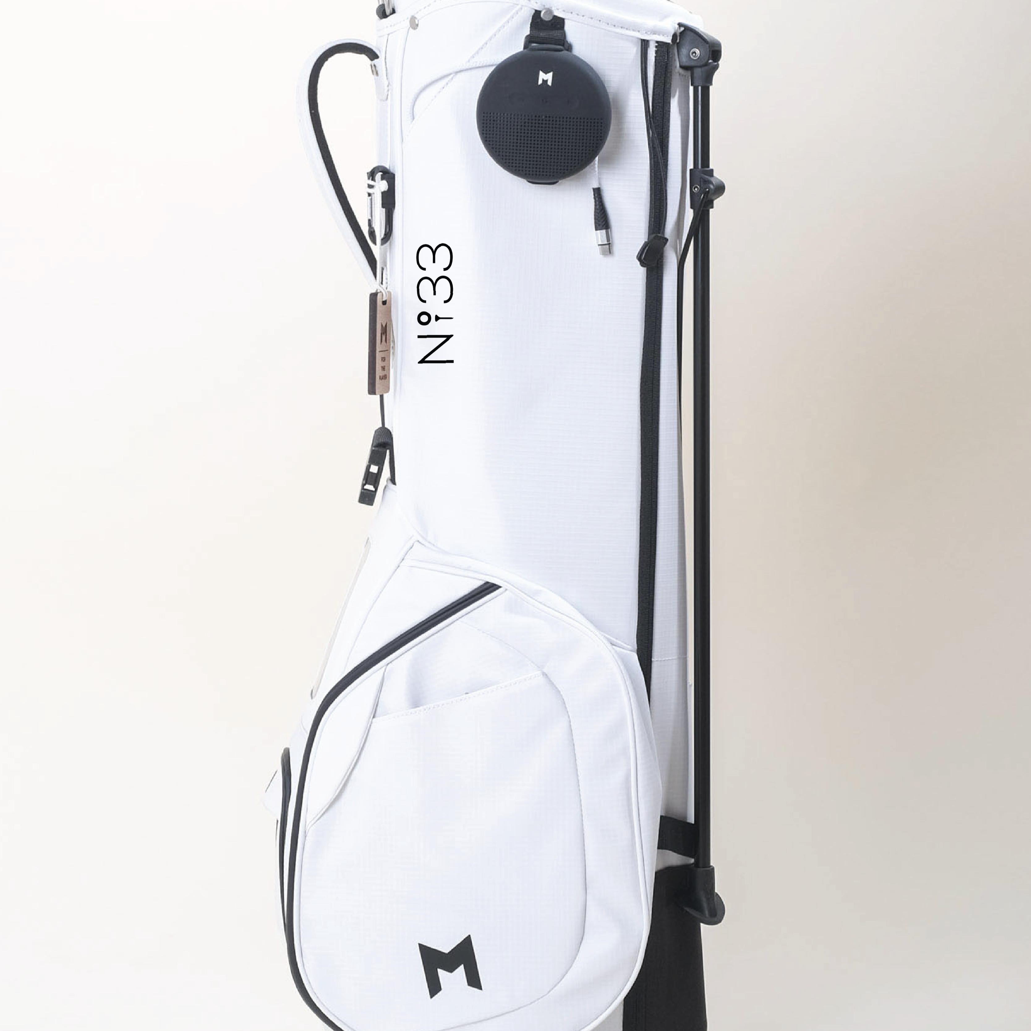 MNML GOLF and The Number Thirty Three collaborated on a brand new MR1 golf bag.