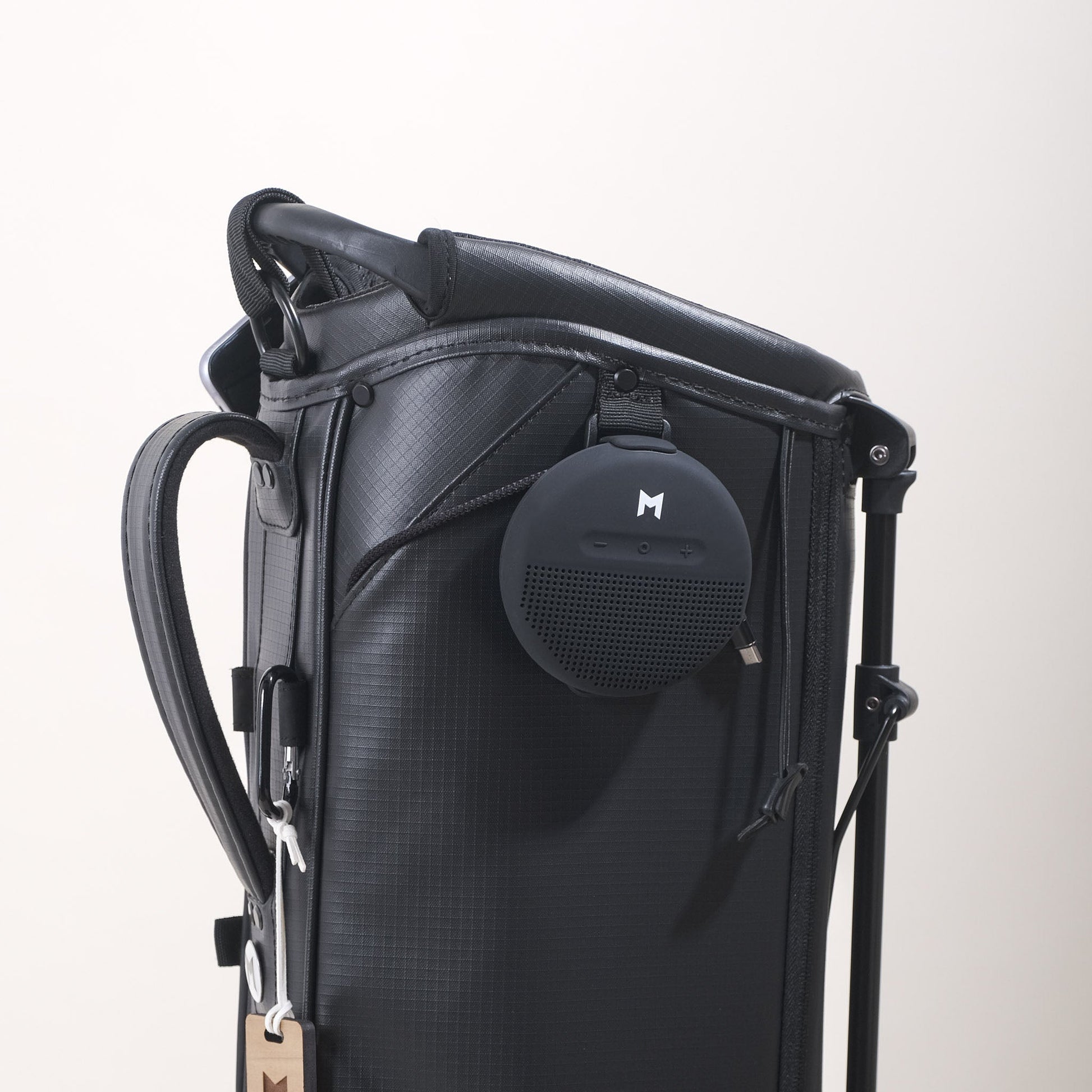 The MNML GOLF MR1 golf bag is available for purchase via the Trade It Forward program.